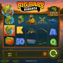KinBet - Big Bass Bonanza Slot Game - Pragmatic Play