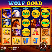 KinBet - Wolf Gold Slot Game - Pragmatic Play