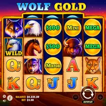 KinBet - Wolf Gold Slot Game - Pragmatic Play